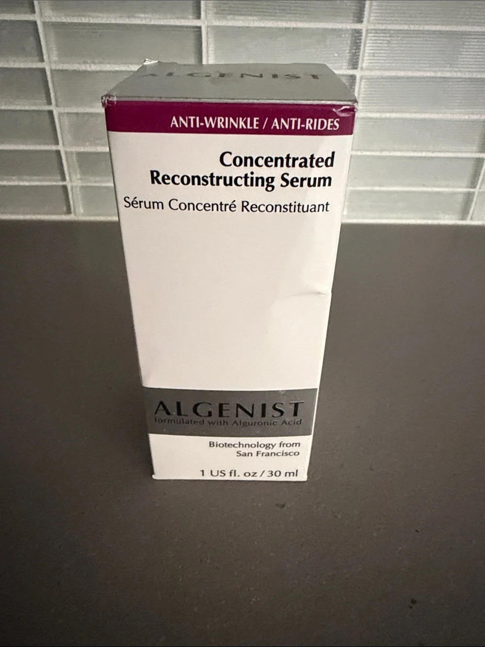 Algenist Concentrated Reconstructing Serum - White with Purple Accent